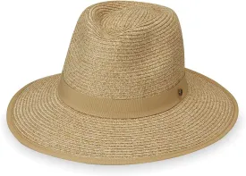 Wallaroo Hat Company  Womens Gabi Fedora  UPF 50  UV Sun Protection, Ponytail Sun Hat, Packable, Adjustable, Medium Size