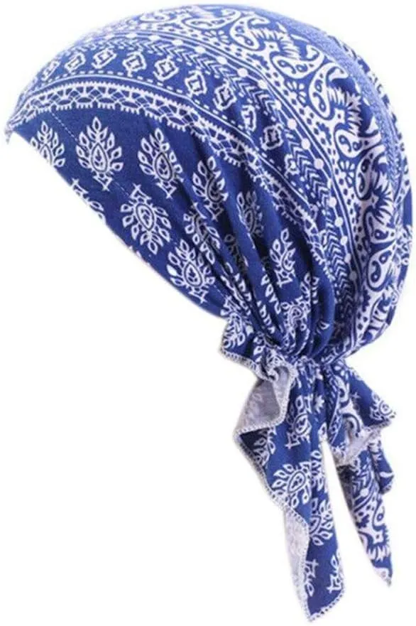 Women's Pre Tied Bandana Turban Head Scarf Chemo Beanie Headwraps Headwear Hair Hair Loss
