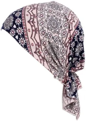 Women's Pre Tied Bandana Turban Head Scarf Chemo Beanie Headwraps Headwear Hair Hair Loss