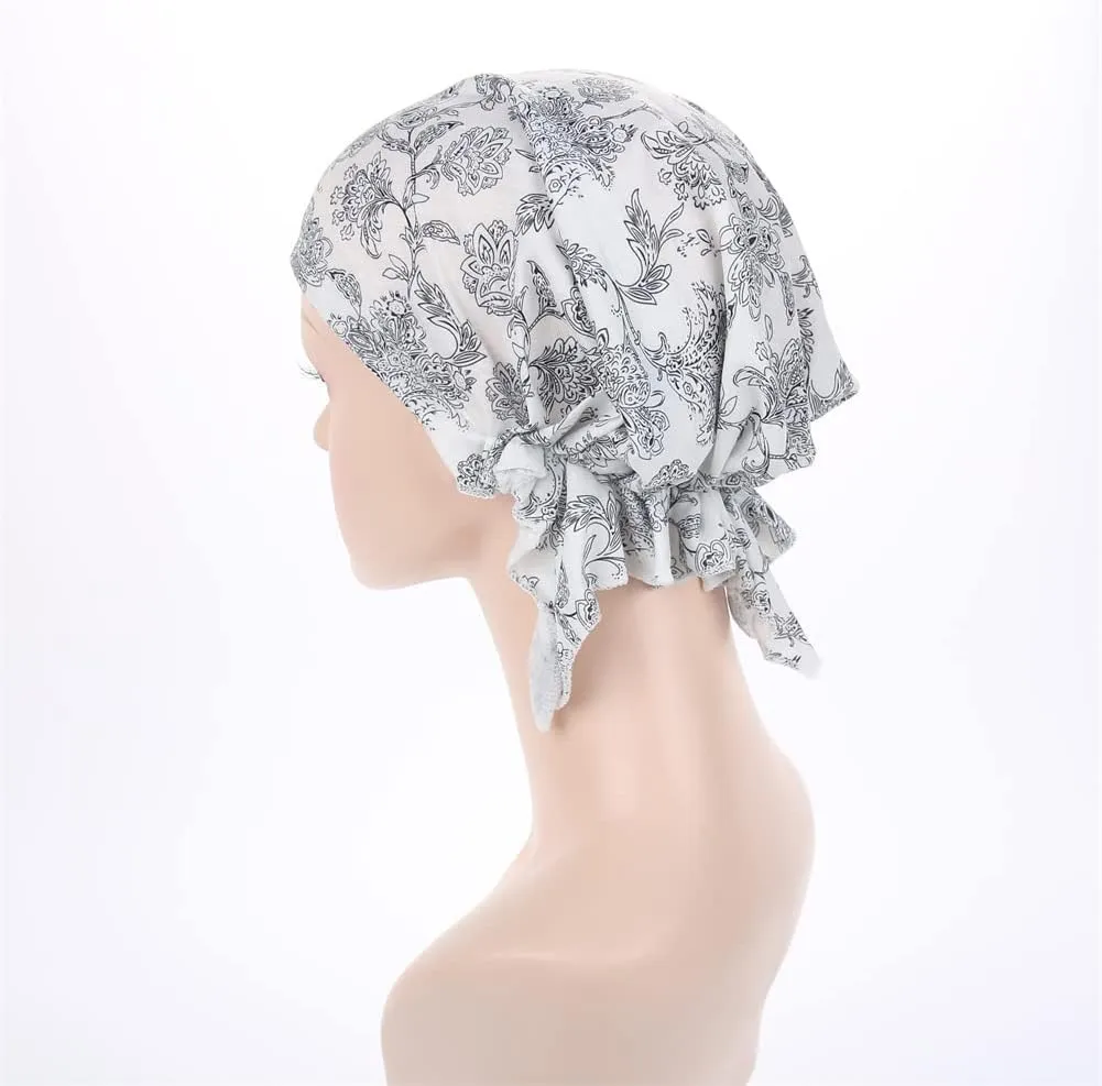 Women's Pre Tied Bandana Turban Head Scarf Chemo Beanie Headwraps Headwear Hair Hair Loss