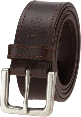 Wrangler Mens Leather Belt, Country Casual Every Day Belt for Jeans