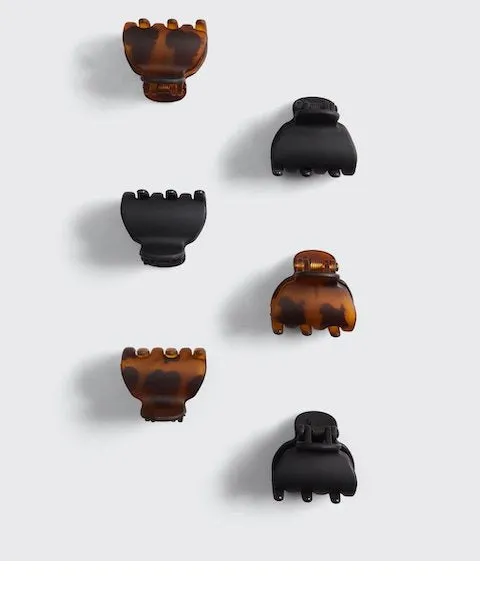 X-Small Claw Clips -6pc